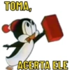 TOMA, ACERTA ELE