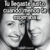 Tú llegaste justo cuando menos te esperaba @rose.stickers1