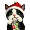 Hewan christmas natal cat 15