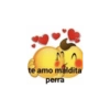 te amo maldita perra