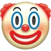 Badut emoji iphone 8