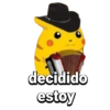 decidido estoy