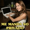 ME MANDA NO PRIVADO