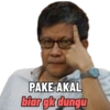 PAKE AKAL biar gk dungu
