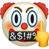 Badut emoji iphone 6