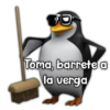 Toma, barrete a la verga