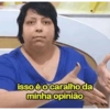 isso é o caralho da minha opinião