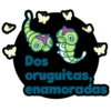 Dos oruguitas, enamoradas