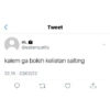 m.
Tweet
@eatempathy
kalem ga boleh keliatan salting
22.16 23/02/22
