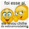foi esse ai, ele levou chifre da webnamoradakkk
