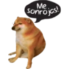 Me sonrojas!