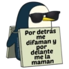 @Harley Stickers Por detrás me difaman y por delante me la maman