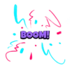 h. BOOM!
