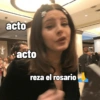 acto acto reza el rosario