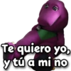 eGiseclove stickers Te quiero yo, y tú a mi no