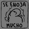 SE ENOJA
MUCHO
