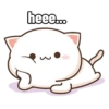 Peach cute cat 15