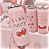 いちごの カルピス 可愛らしい