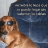 increíble lo lejos que
se puede llegar sin
saberse las tablas