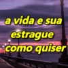 a vida e sua
estrague
como quiser