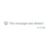 This message was deleted
9:10 PM