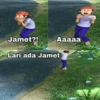 Jamet?!
Aaaaa
Lari ada Jamet