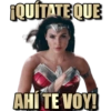 ¡QUÍTATE QUE AHÍ TE VOY!
