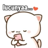 Peach cute cat 12