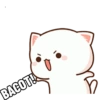 Peach cute cat 2