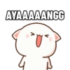 Peach cute cat 3