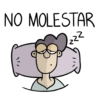 NO MOLESTAR
2²