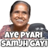 AYE PYARI
SAMJH GAYI