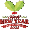 Happy
NEW YEAR
BEST OF WISHES
2022