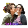Le kissie....