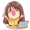 Girl Stickers #1 6