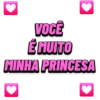 VOCÊ
É MUITO
MINHA PRINCESA