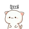 Peach cute cat 7
