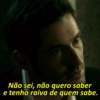 Não sei, não quero saber
e tenho raiva de quem sabe.