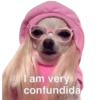 am very confundida Harley Stickers