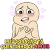 MEU CORAÇÃO TÁ QUENTÍNHO DE AMOR