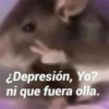 ¿Depresión, Yo?
ni que fuera olla.