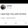 yoongi
@minyg
cape bgt mau jadi sendok
19:06 08/02/2020
