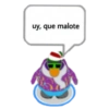 uy, que malote
