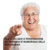 ELA ACHA QUE O PERSONAGEM DE DESENHO É NAMORADO DELA KKKKKKKKK