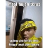 maaf hujan terus UTICE TIME B12 502 soalnya aku terlalu setia hingga langit pun terharu