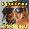 o problema
é todo seu