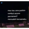 mau tau cara putihin rambut secara @convomt permanen? menualah bersamaku.