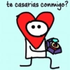 te casarias conmigo?
no