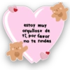 estoy muy orgullosx de ti, por favor no te rindas 3