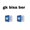 gk bisa ber
W
W